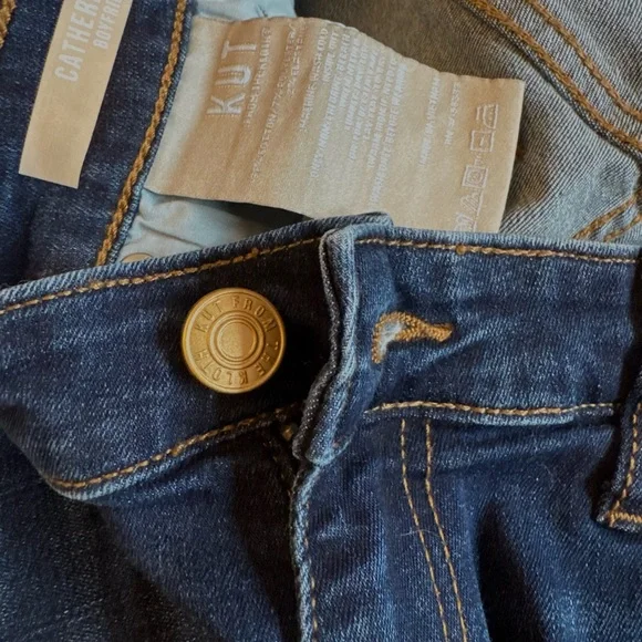 Kut from the Kloth Dark Indigo Boyfriend Jeans - Picture 13 of 13